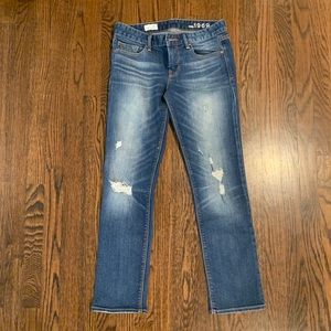 Gap distressed jeans